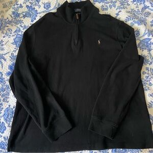 Ralph Lauren Black Estate Rib Shirt